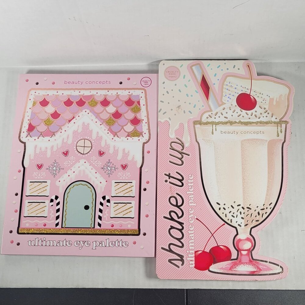 2 Beauty Concepts Ultimate Eye Palette & Shake It Up Eye Palette Duo